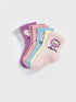 LC Waikiki Printed Baby Girl Socks 7 Pack